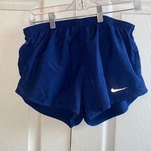 Size medium Nike running shorts navy
